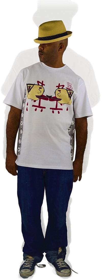 DarqMatterDesign CutnSew T-Shirts Small / White 1👁Open