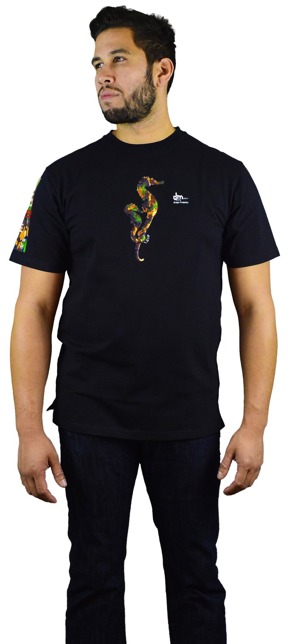 DarqMatterDesign CutnSew T-Shirts Small / Black Nommo