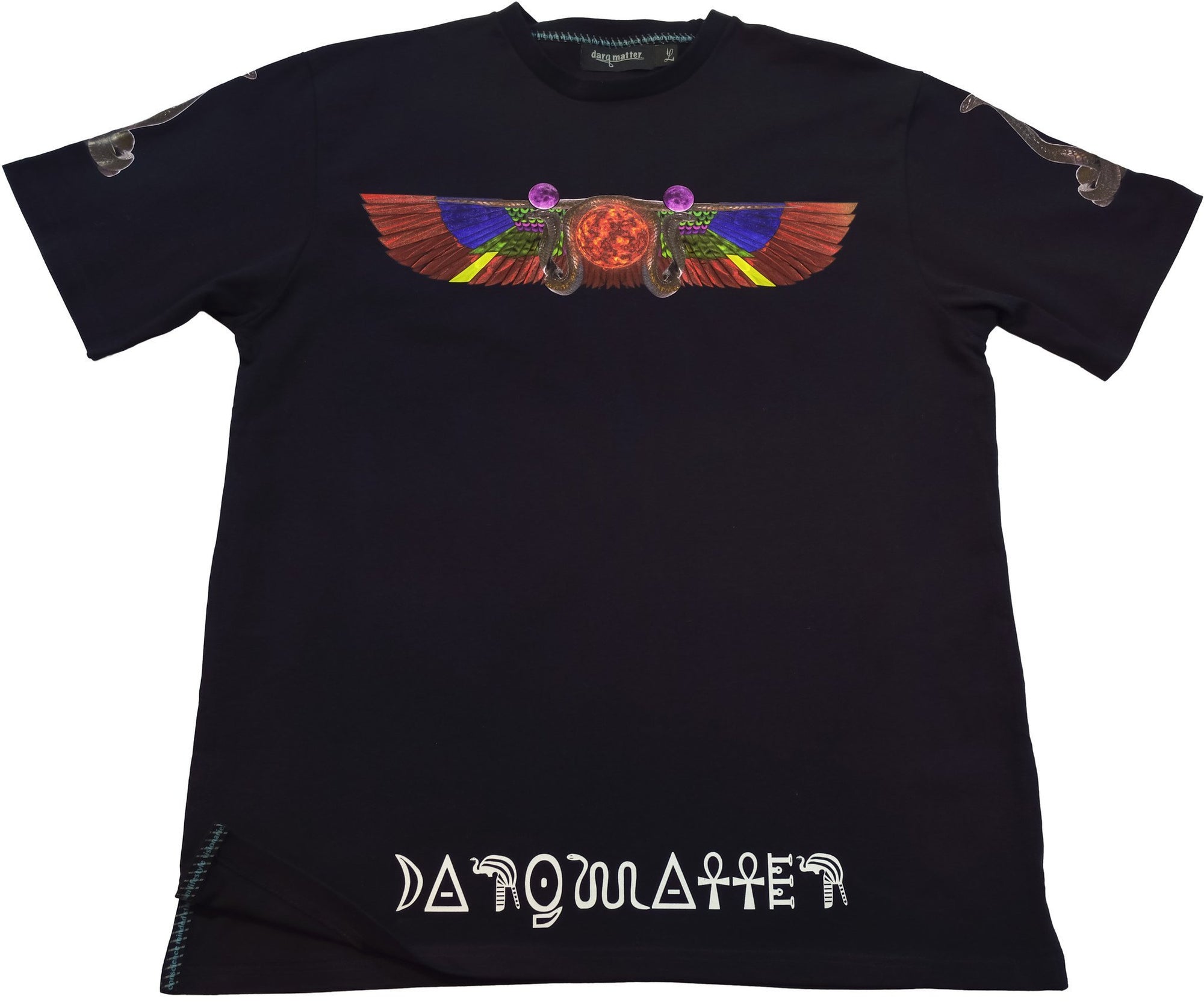 DarqMatterDesign CutnSew T-Shirts Small / Black Amen-Ra