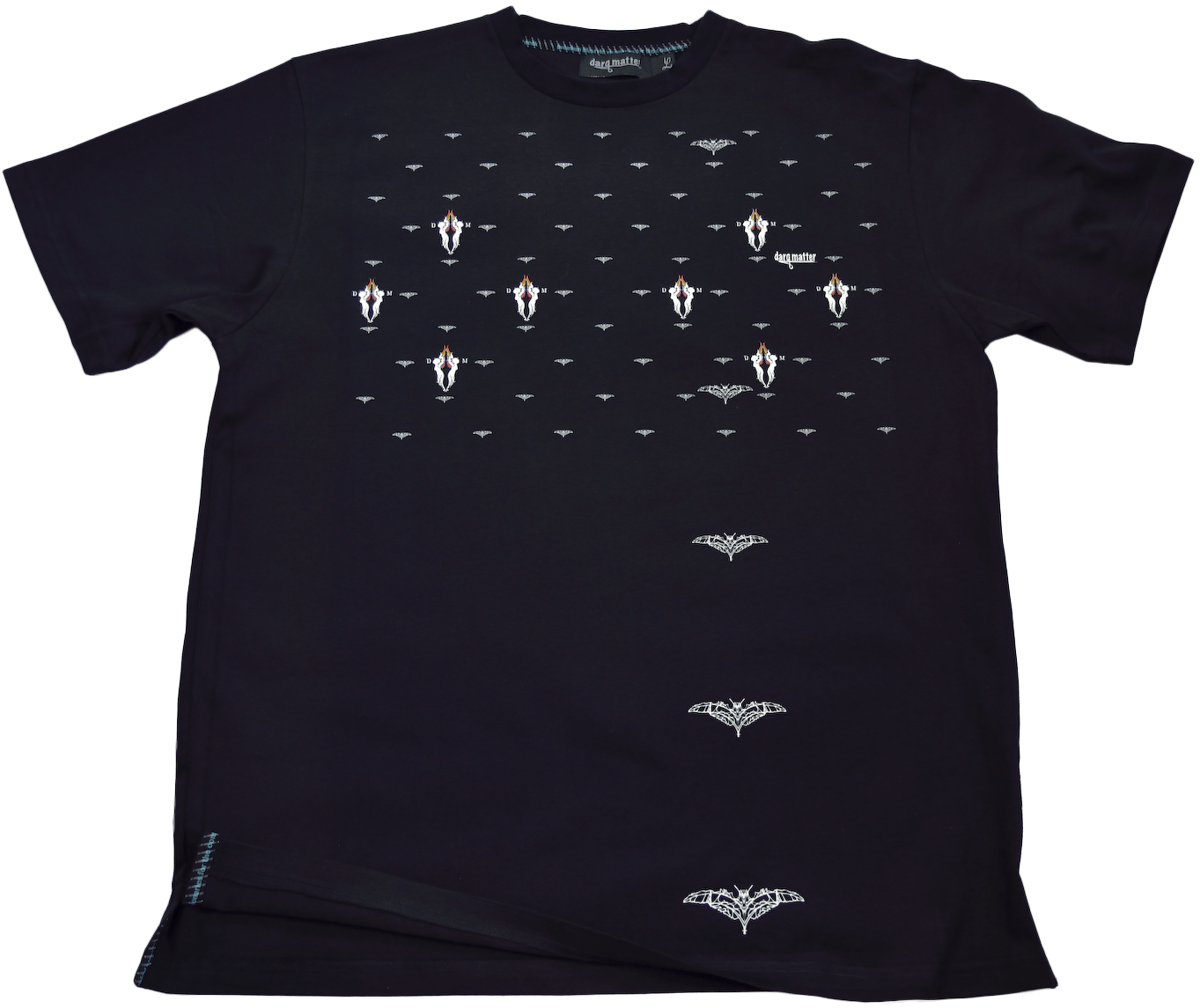 DarqMatterDesign CutnSew T-Shirts Small / Black MothMan
