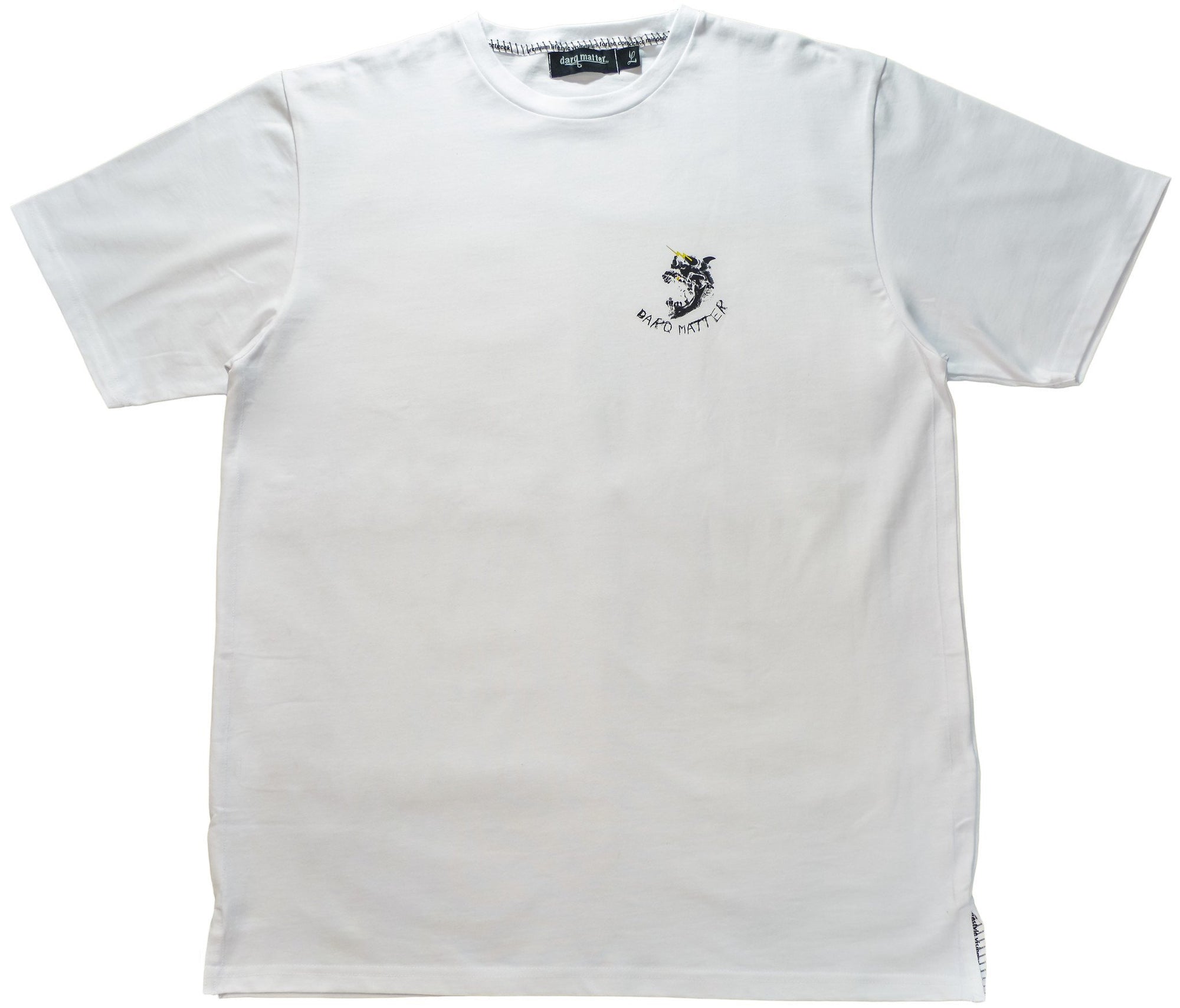 DarqMatterDesign CutnSew T-Shirts Small / White Rebel Yell