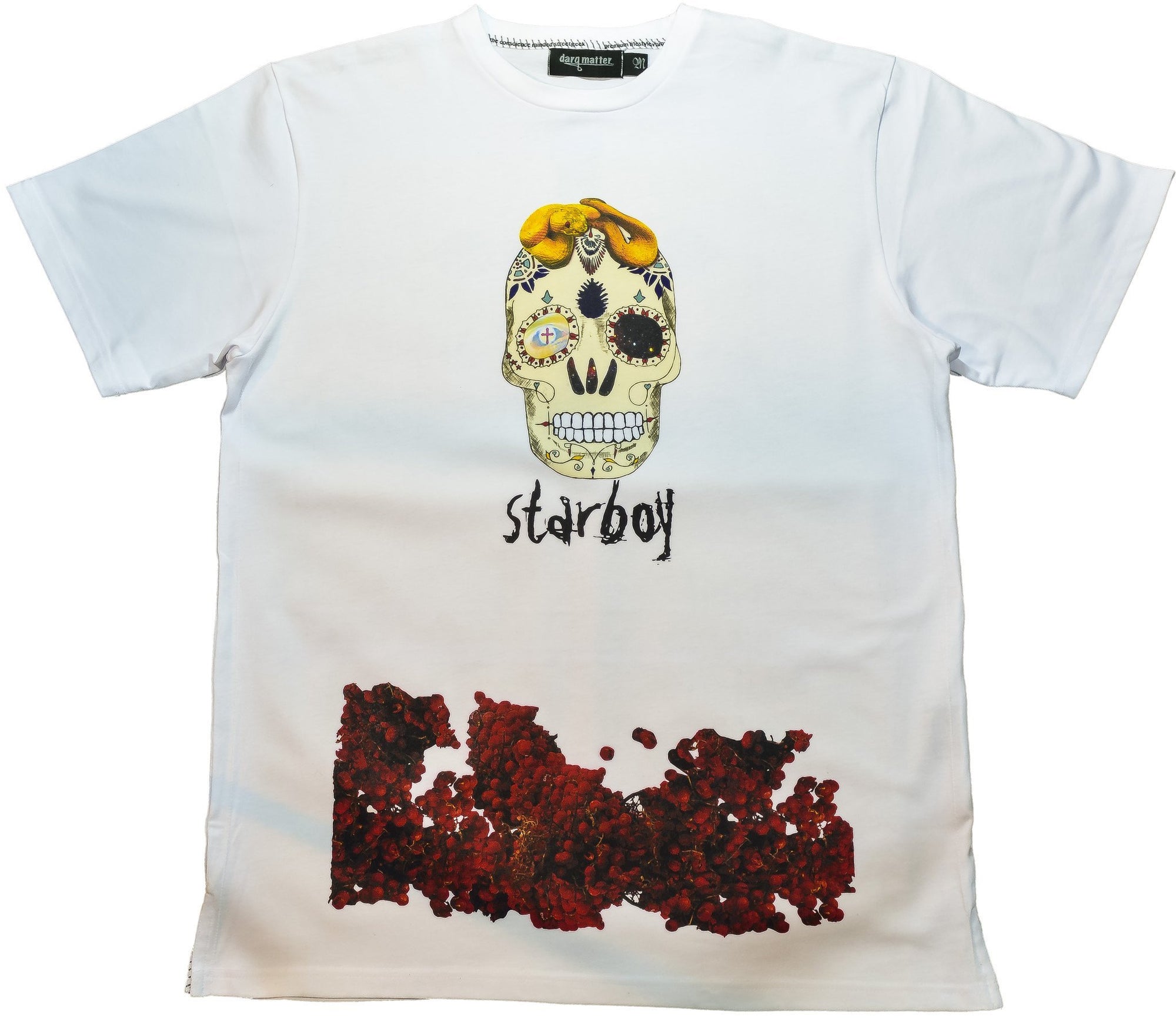 DarqMatterDesign CutnSew T-Shirts Small / White Starboy
