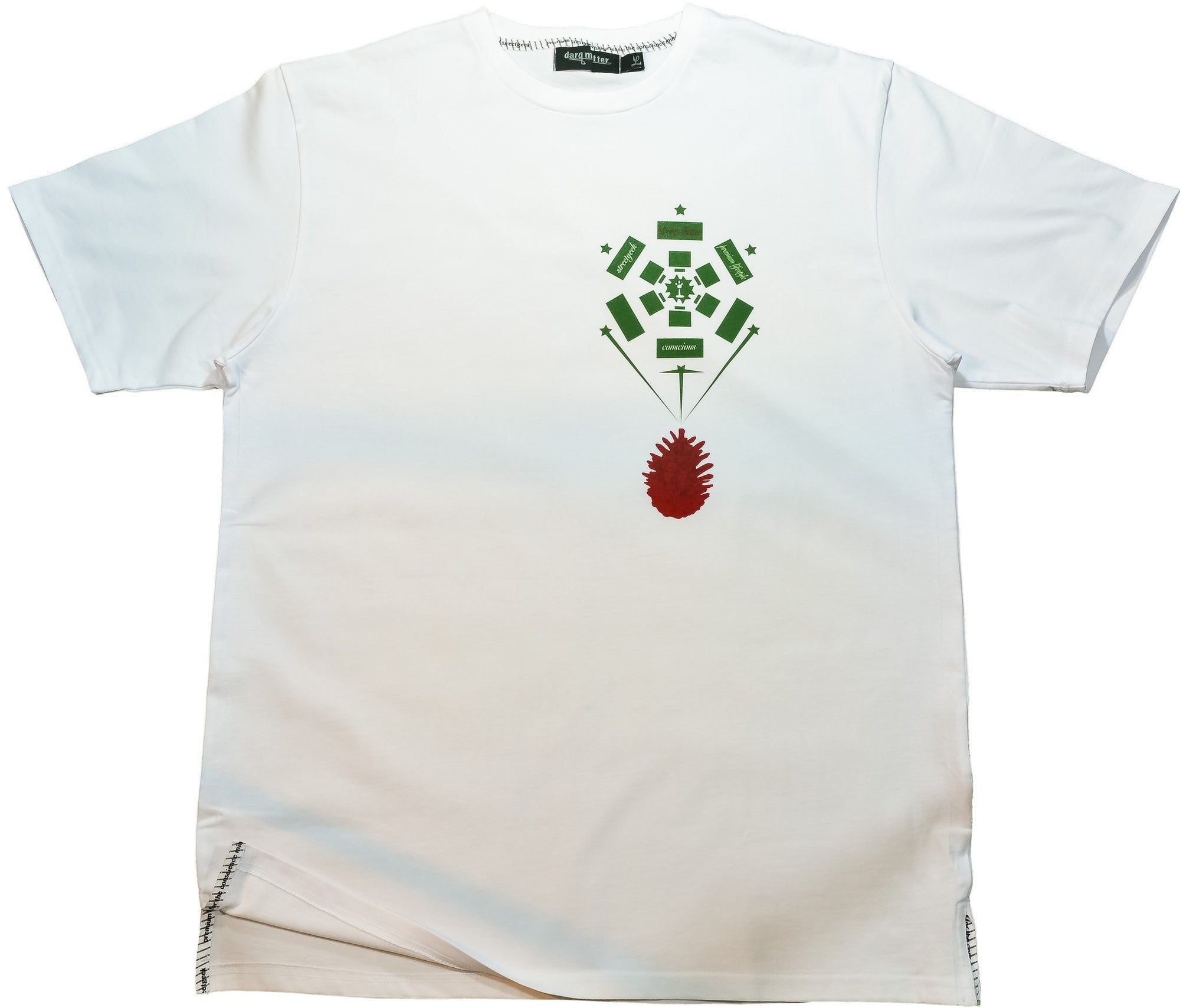 DarqMatterDesign CutnSew T-Shirts Small / White Vanguard