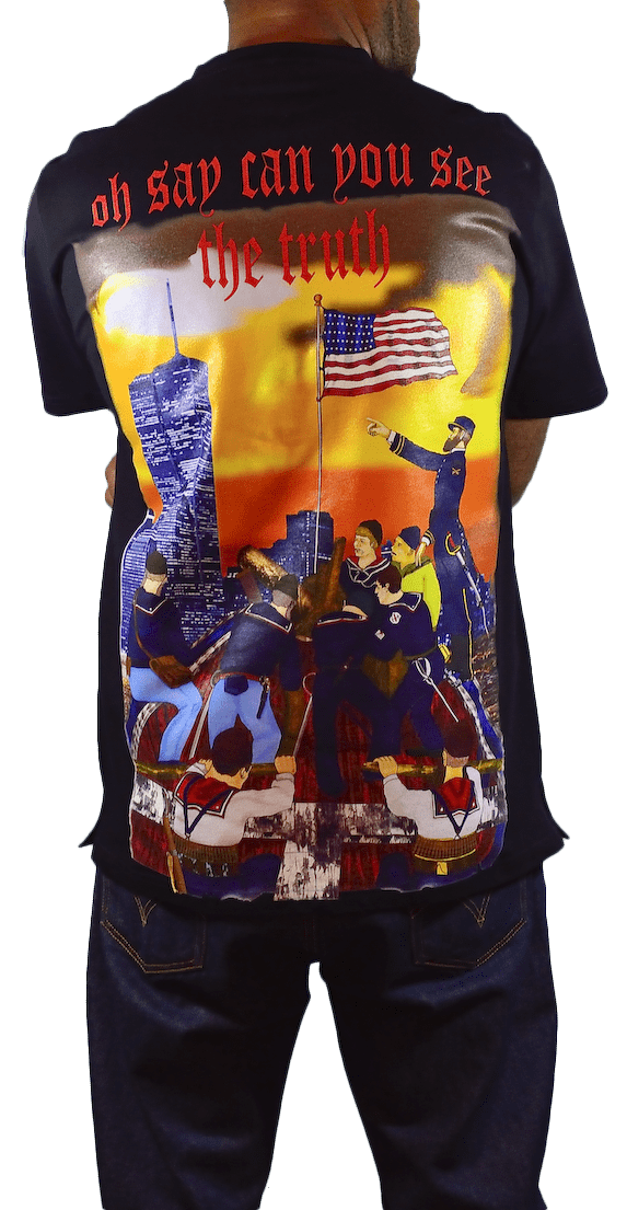 DarqMatterDesign CutnSew T-Shirts Small / Black Darq Amerika