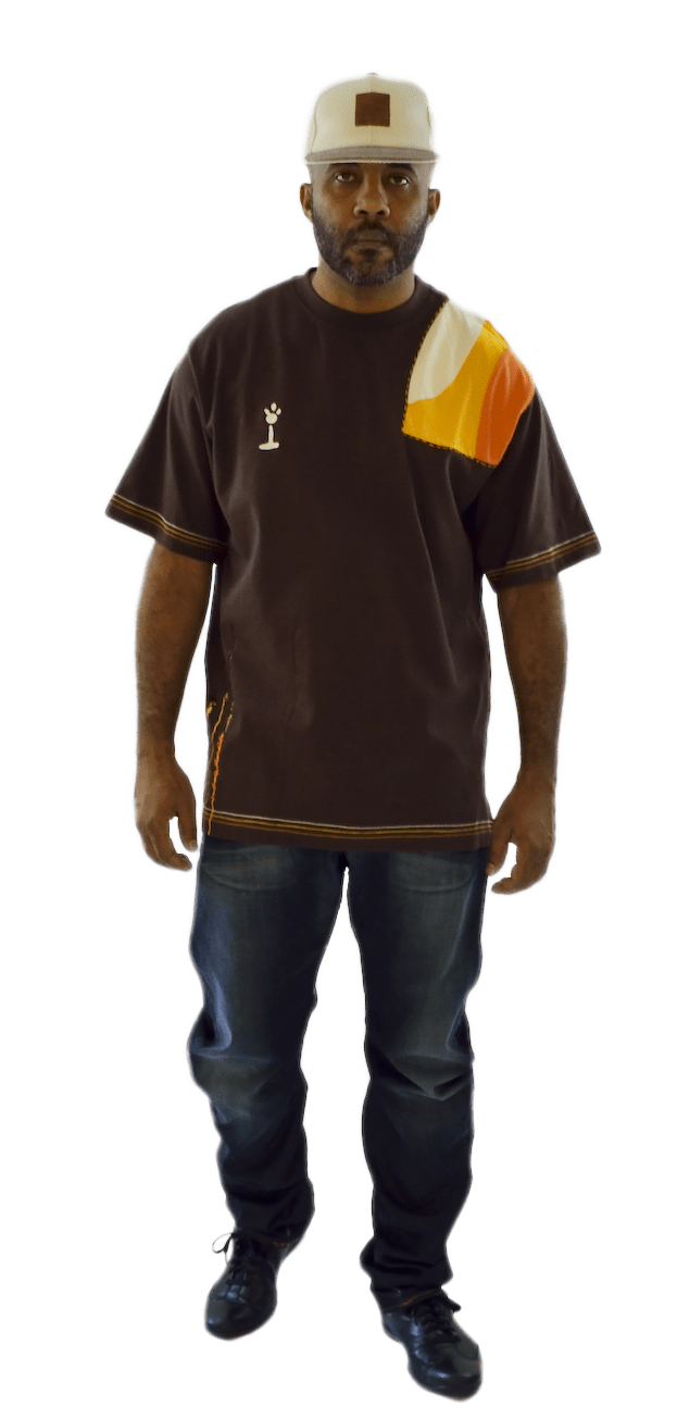 DarqMatterDesign CutnSew T-Shirts Medium / Volcano Brown Lucid