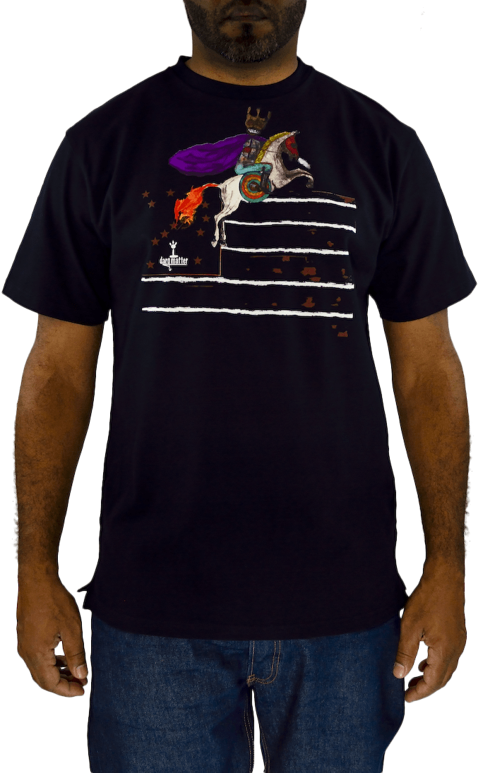DarqMatterDesign CutnSew T-Shirts Small / Black Reaganomics