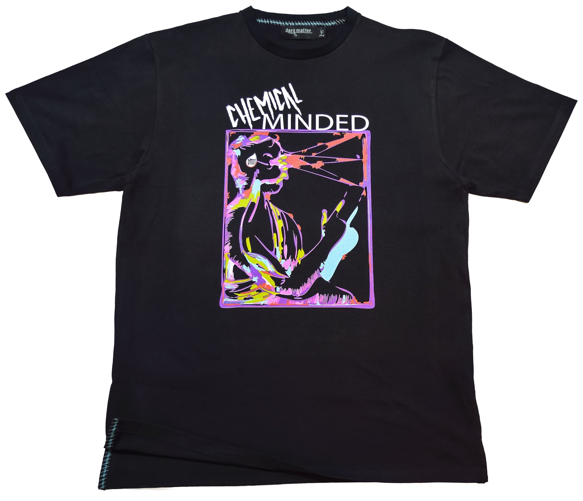 DarqMatterDesign CutnSew T-Shirts Small / Black Chemical Minded