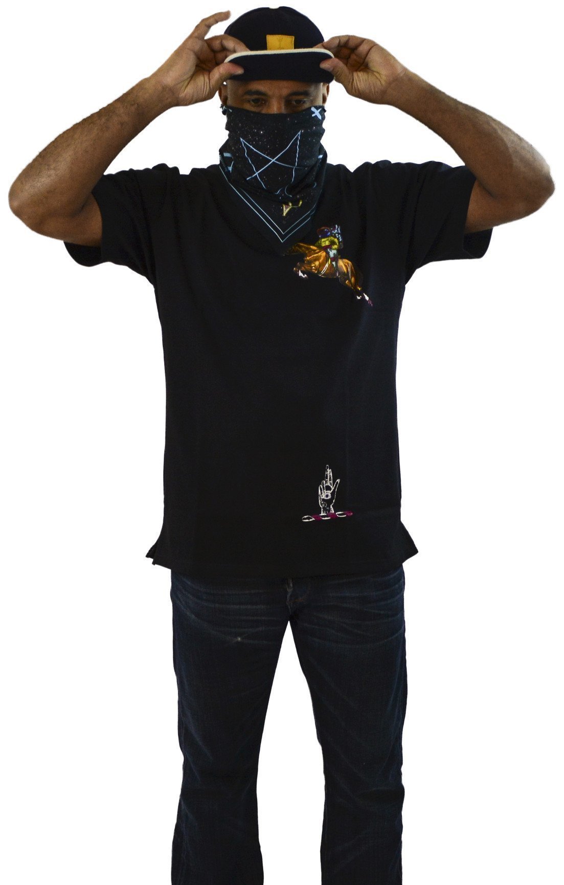 DarqMatterDesign CutnSew T-Shirts Small / Black ThoroughBred