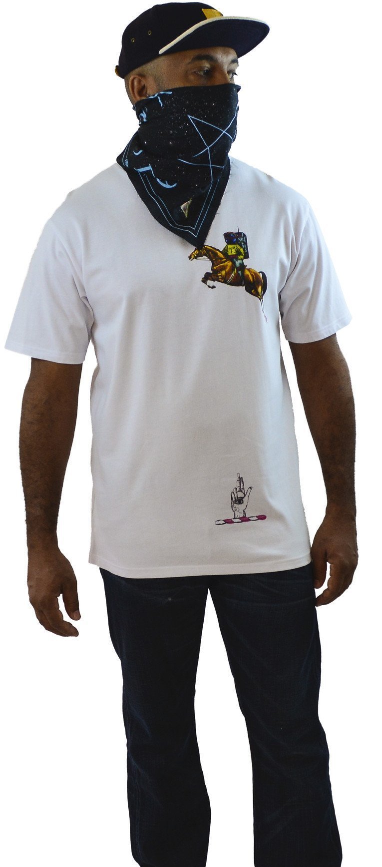 DarqMatterDesign CutnSew T-Shirts Small / White ThoroughBred