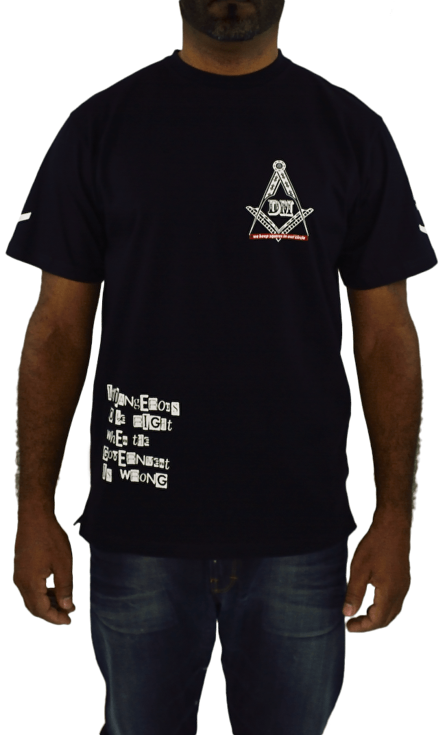 DarqMatterDesign CutnSew T-Shirts Small / Black Voltaire